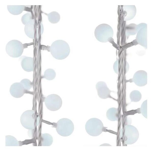 Catena luminosa LED da esterno 40 LED / 9 m IP44 bianco freddo