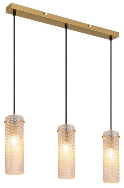 Globo 15775-3H - Lampadario a sospensione con filo KAROLO 3xE14/40W/230V