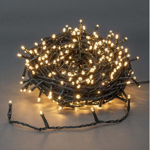 Nedis CLLS720 - Catena luminosa LED da esterno 720 LED/7 funzioni 57 m IP44 bianco caldo