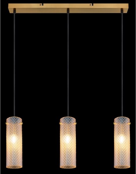 Globo 15775-3H - Lampadario a sospensione con filo KAROLO 3xE14/40W/230V