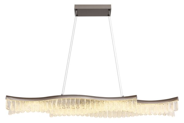Globo 67348H - Lampadario LED a sospensione con filo JULIET LED/35W/230V 3200K cromo opaco