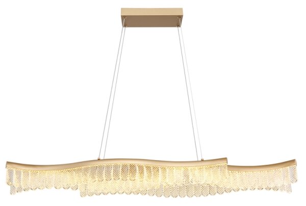 Globo 67348HG - Lampadario LED a sospensione con filo JULIET LED/35W/230V 3200K oro