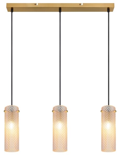 Globo 15775-3H - Lampadario a sospensione con filo KAROLO 3xE14/40W/230V