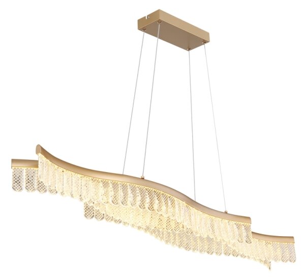 Globo 67348HG - Lampadario LED a sospensione con filo JULIET LED/35W/230V 3200K oro