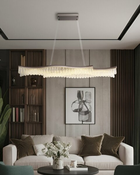 Globo 67348H - Lampadario LED a sospensione con filo JULIET LED/35W/230V 3200K cromo opaco