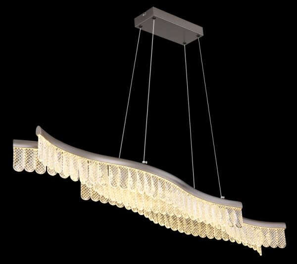 Globo 67348H - Lampadario LED a sospensione con filo JULIET LED/35W/230V 3200K cromo opaco