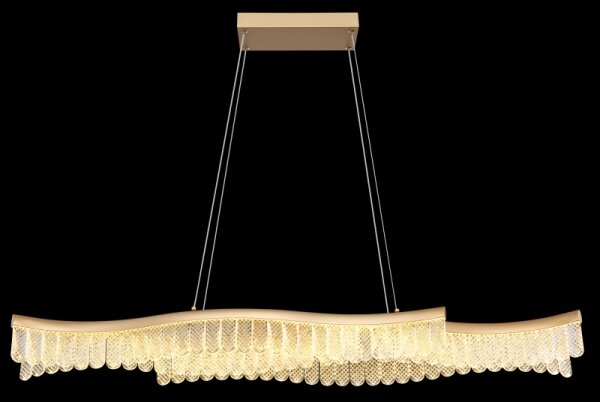 Globo 67348HG - Lampadario LED a sospensione con filo JULIET LED/35W/230V 3200K oro