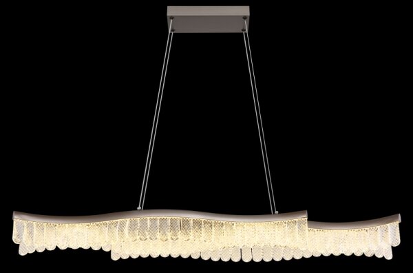 Globo 67348H - Lampadario LED a sospensione con filo JULIET LED/35W/230V 3200K cromo opaco