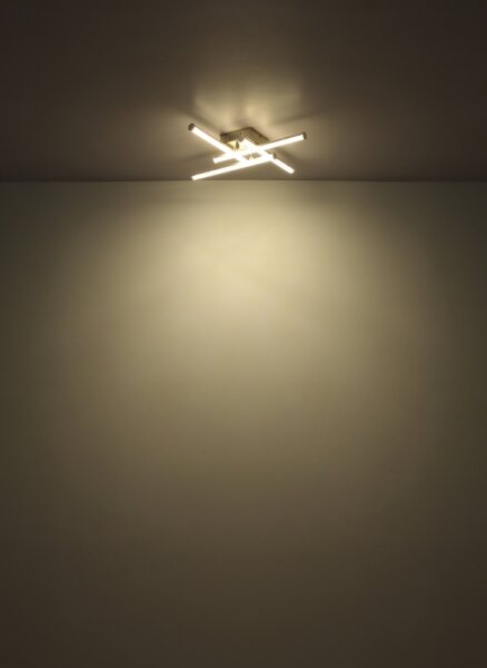 Globo 67342-24 - Plafoniera LED KIRINA LED/24W/230V 3000K nero