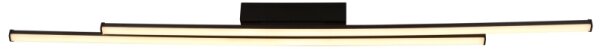 Globo 67342-24D - Plafoniera LED KIRINA LED/24W/230V 3000K nero
