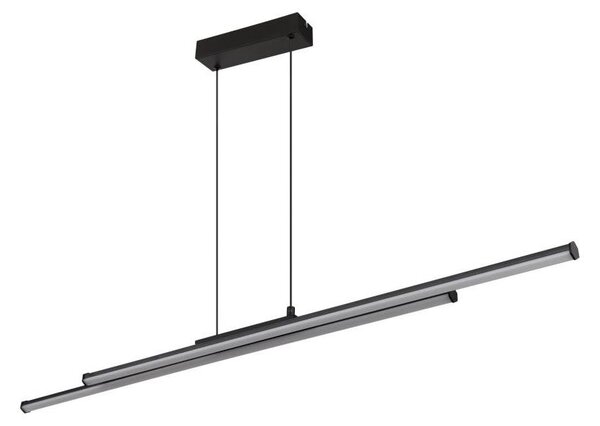Globo 67342-24H - Lampadario LED a sospensione con filo KIRINA LED/24W/230V 3000K nero