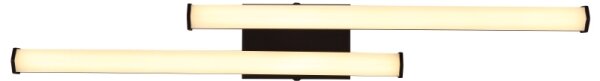 Globo 67342-12 - Plafoniera LED KIRINA LED/12W/230V 3000K nero