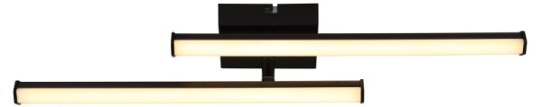 Globo 67342-12 - Plafoniera LED KIRINA LED/12W/230V 3000K nero