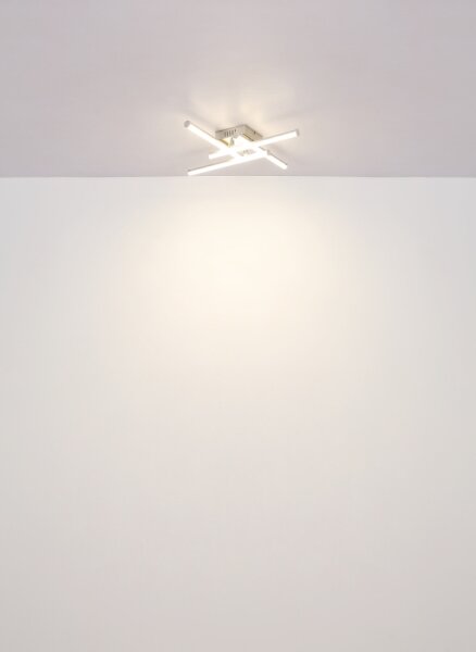 Globo 67342-24 - Plafoniera LED KIRINA LED/24W/230V 3000K nero