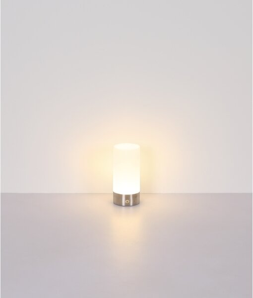 Globo 21040RGB - Lampada da tavolo LED RGB touch ricaricabile LEX 1,8W/5V 1500mA