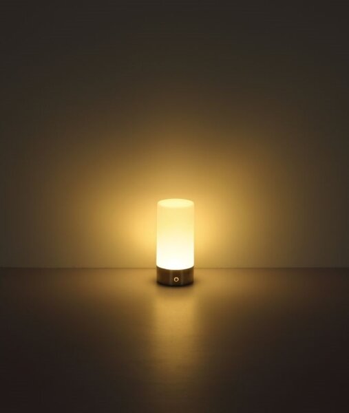 Globo 21040SRGB - Lampada da tavolo LED RGB touch LEX 1,8W/5V 1500mAh nera