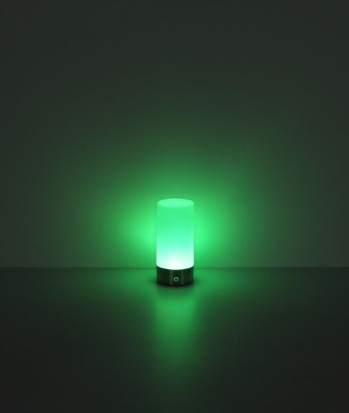 Globo 21040SRGB - Lampada da tavolo LED RGB touch LEX 1,8W/5V 1500mAh nera