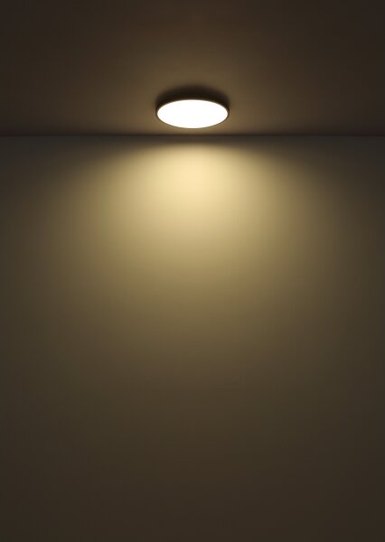 Globo 41566-15S - Plafoniera LED NIELSEN LED/15W/230V diametro 23 cm nero