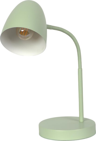 Lampada da tavolo, faretto mobile, verde, E14, H 40 cm