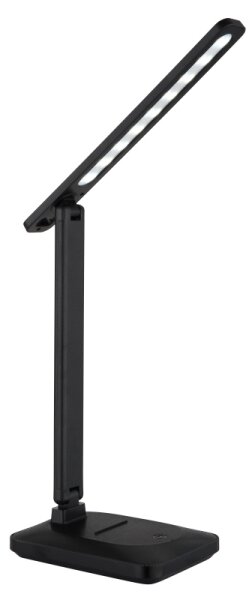 Globo 58481S - Lampada da tavolo LED LORNA dimmerabile touch 3W 5V 1800mAh nera