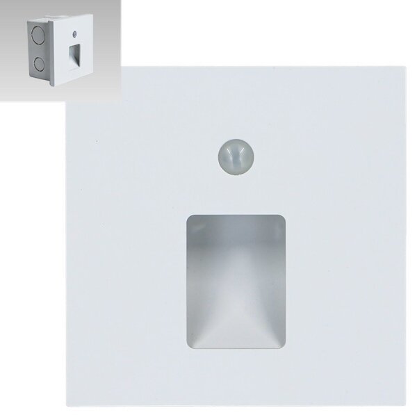 Emithor 70420 - LED lampada scale con sensore VIX LED/1W/230V 4000K bianco