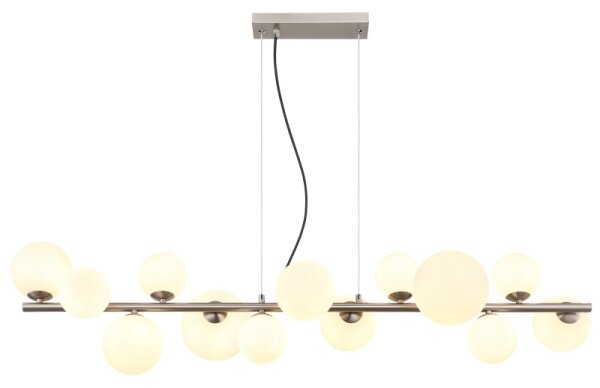 Globo 56140-13H - Lampada LED da terra RIHA 13xG9/3,5W/230V bianco