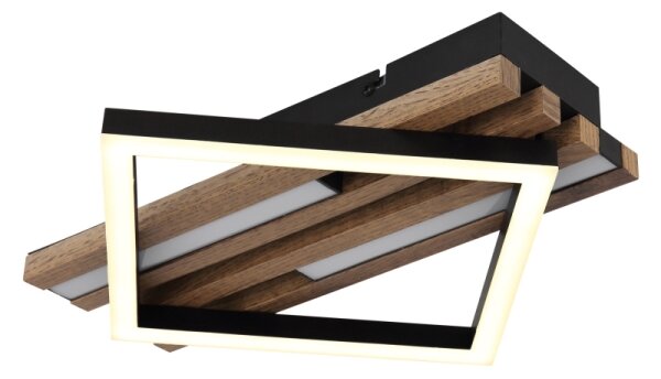 Globo 67344D - Lampada LED da soffitto OBRIEN LED/19W/230V 3000K 31x33 cm