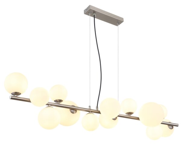 Globo 56140-13H - Lampada LED da terra RIHA 13xG9/3,5W/230V bianco
