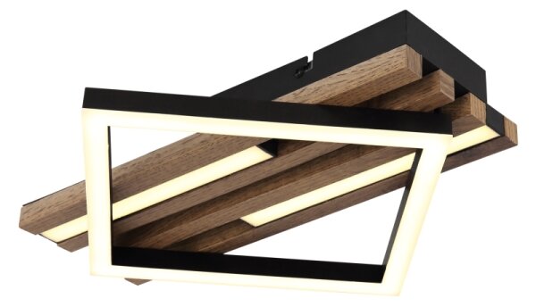 Globo 67344D - Lampada LED da soffitto OBRIEN LED/19W/230V 3000K 31x33 cm