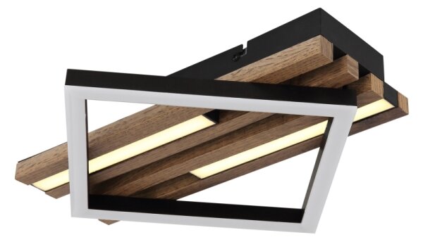 Globo 67344D - Lampada LED da soffitto OBRIEN LED/19W/230V 3000K 31x33 cm