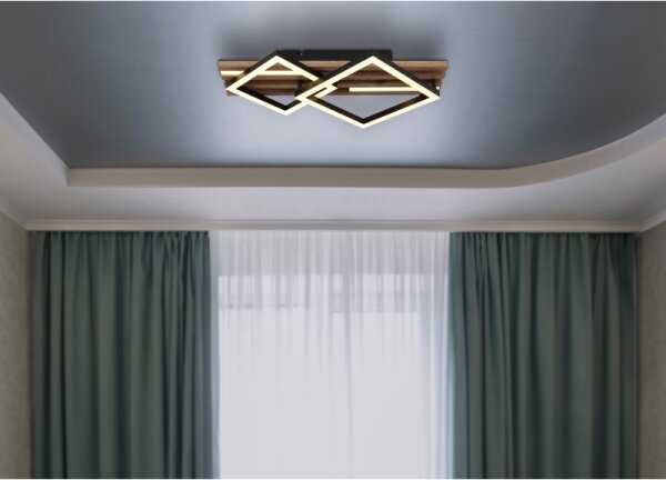 Globo 67344D1 - Lampada LED da soffitto OBRIEN LED/25W/230V 3000K 31x47,5 cm