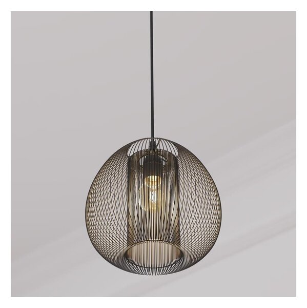 Atmosphera - Lampadario a sospensione con filo NODA 1xE27/40W/230V nero