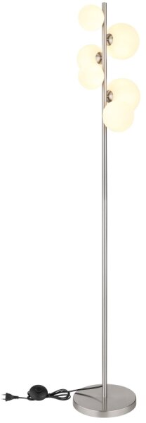 Globo 56140-6S - Lampadario LED a sospensione con filo RIHA 6xG9/3,5W/230V bianco