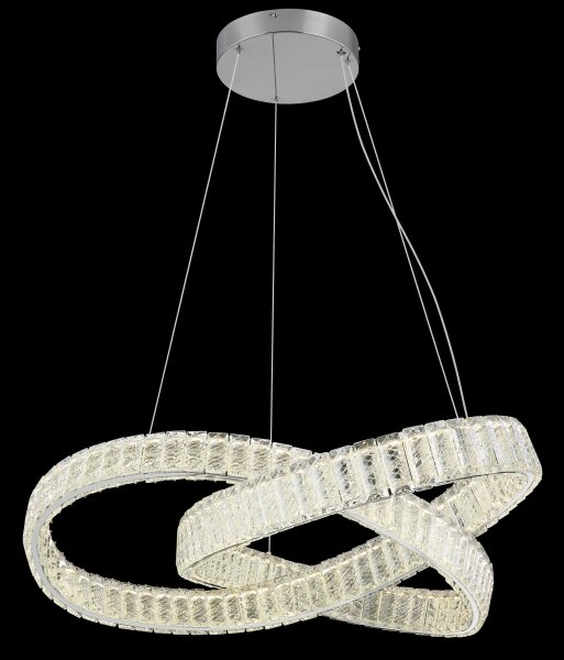 Globo 67162-110CCT - Lampadario a sospensione con filo LED dimmerabile MUCKY 110W/230V diametro 78 cm+TC