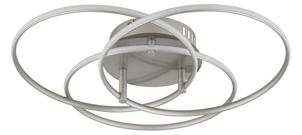 Globo 67355-40N - Plafoniera LED KOMBOS 40W/230V diametro 45,6 cm cromo opaco