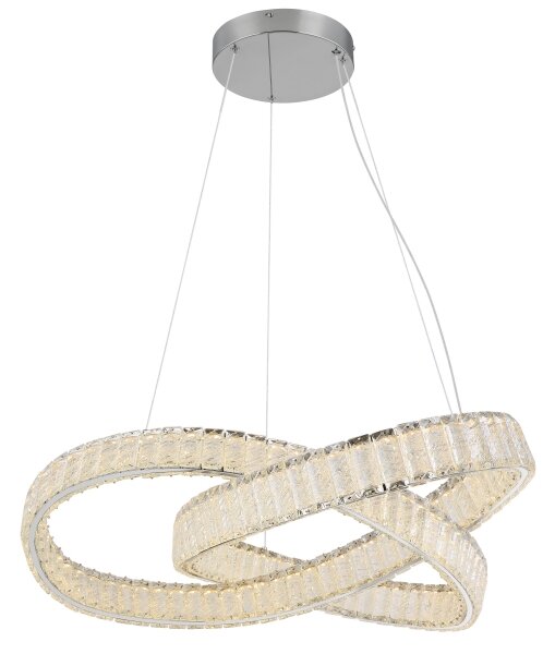 Globo 67162-110CCT - Lampadario a sospensione con filo LED dimmerabile MUCKY 110W/230V diametro 78 cm+TC