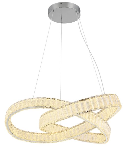 Globo 67162-110CCT - Lampadario a sospensione con filo LED dimmerabile MUCKY 110W/230V diametro 78 cm+TC