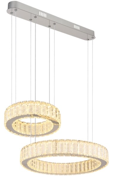 Globo 67162-80 - Lampadario LED dimmerabile MUCKY 80W/230V 2700-6000K + DO