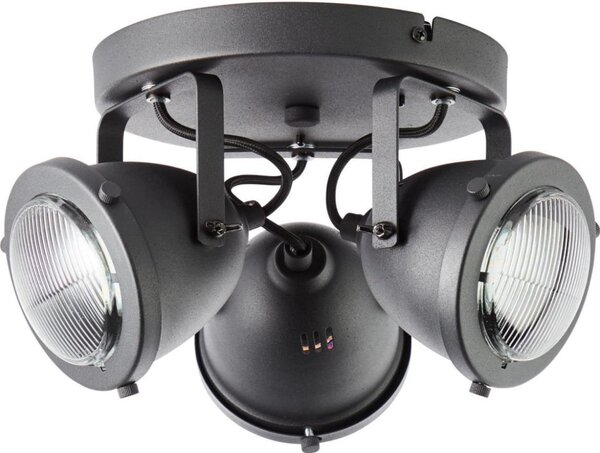 Brilliant - Faretto CARMEN 3xGU10/5W/230V nero