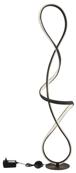 Globo 67341SS - Lampada LED da terra SWIRL LED/36W/230V nero
