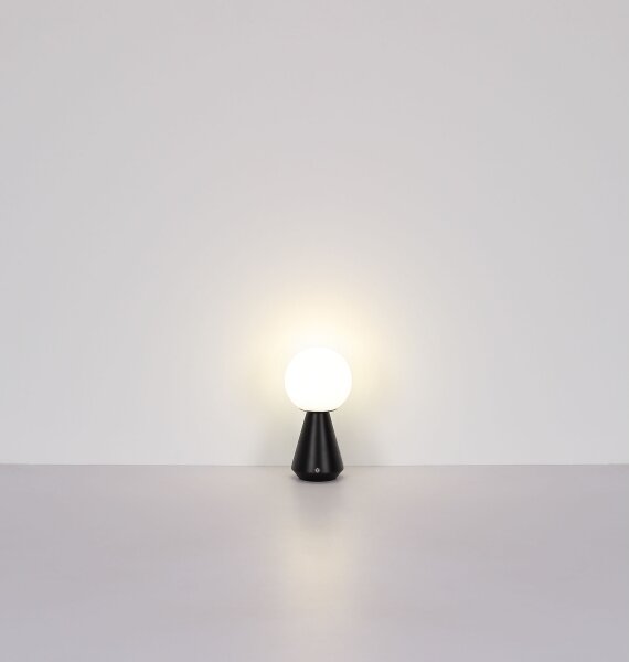Globo 21029S - Lampada da tavolo LED dimmerabile SORA 1,5W/5V 1800 mAh nera