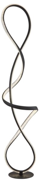 Globo 67341SS - Lampada LED da terra SWIRL LED/36W/230V nero