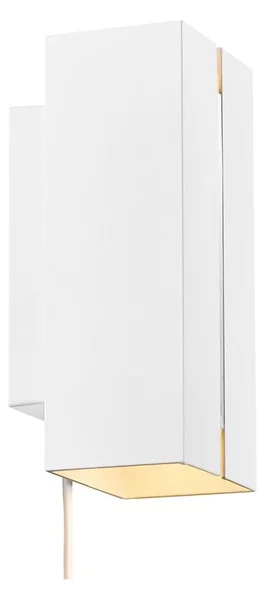 Nordlux - Lampada da parete dimmerabile CURTIZ 2xLED 4,5W 230V bianco