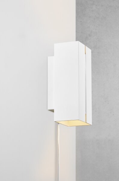 Nordlux - Lampada da parete dimmerabile CURTIZ 2xLED 4,5W 230V bianco