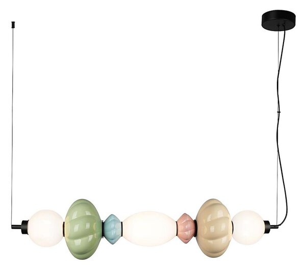 Lampadario LED a sospensione con filo ASCOLI LED/24W/230V colorato