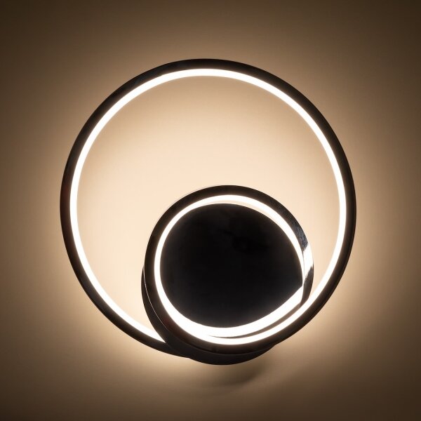 Applique a LED LUCERO LED/13W/230V cromo lucido