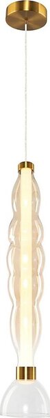 Lampadario LED a sospensione con filo LUCCO LED/18W/230V diametro 15 cm oro
