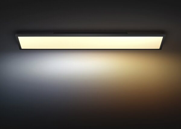 Philips Hue AURELLE LED 39W 230V plafoniera dimmerabile 120x30 cm nera