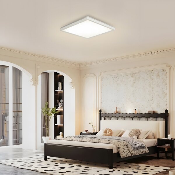 Brilagi - Lampada LED da bagno ULTRA SLIM LED/18W/230V 30x30 cm bianco IP54