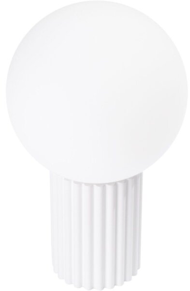Sollux SL.1711 - Lampada da tavolo HALO 1xG9/8W/230V diametro 12 cm bianco